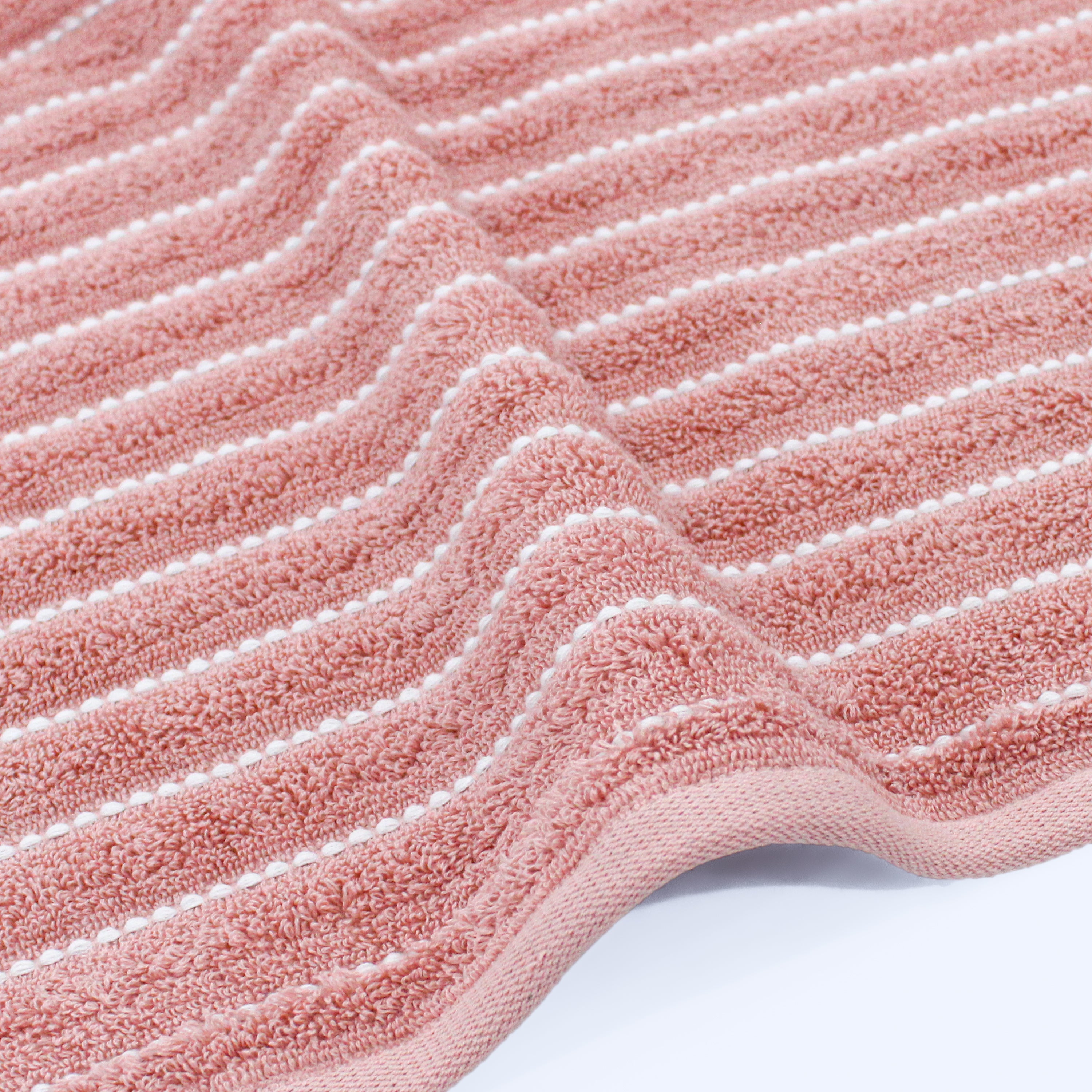 Combed Mountain Ribbed - Coral