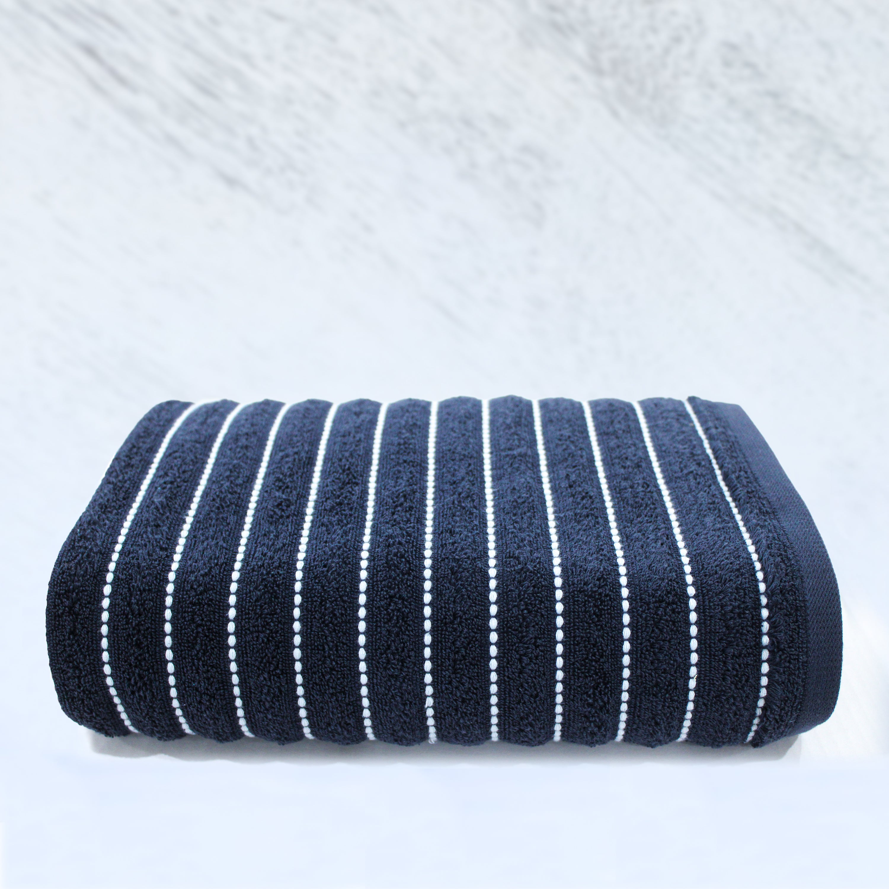 Combed Mountain Ribbed - Navy