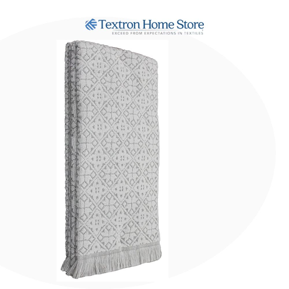 2-Pack Jacquard Kitchen Towels – 100% Cotton, Soft & Absorbent