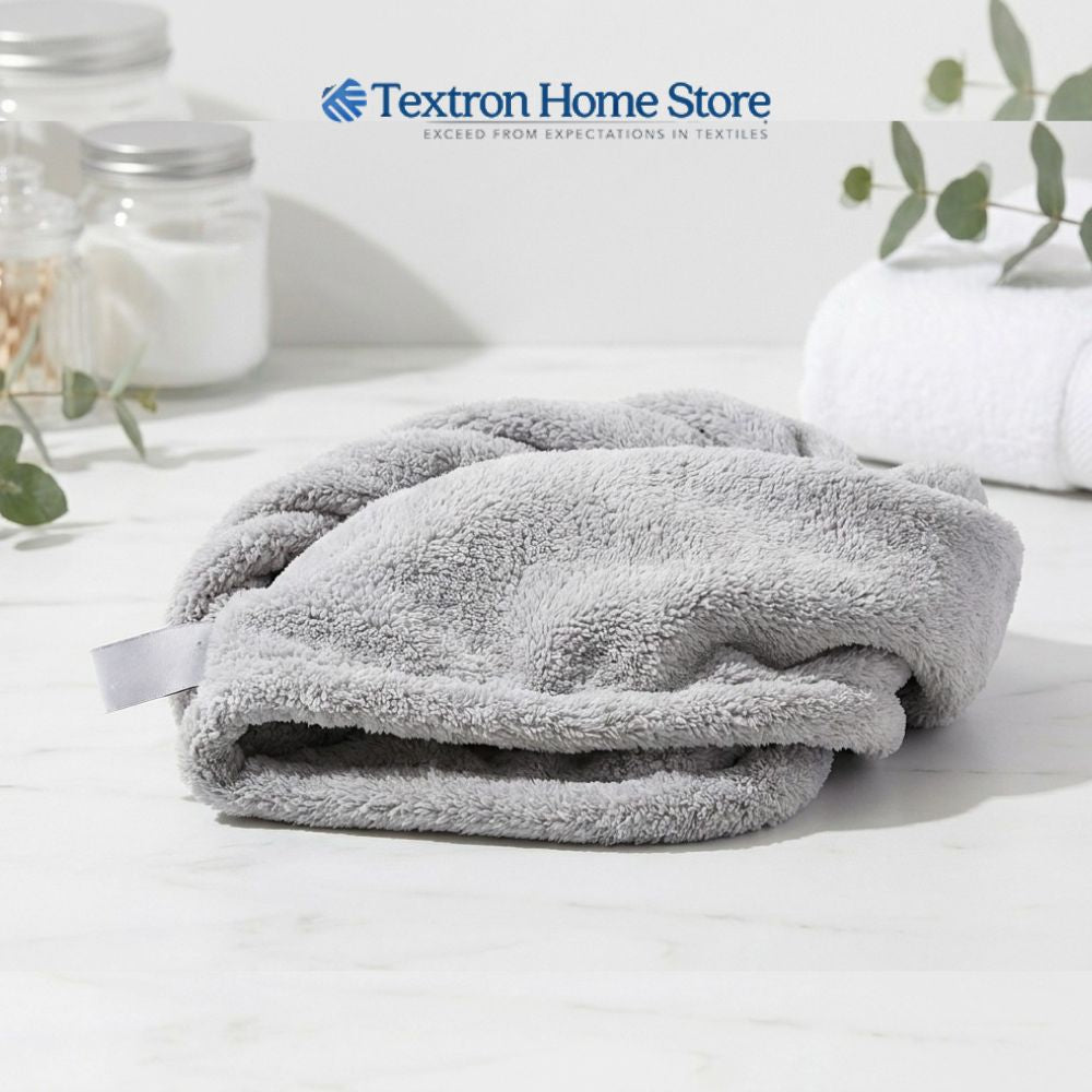 Premium 100% Cotton Hair Wrap Towel