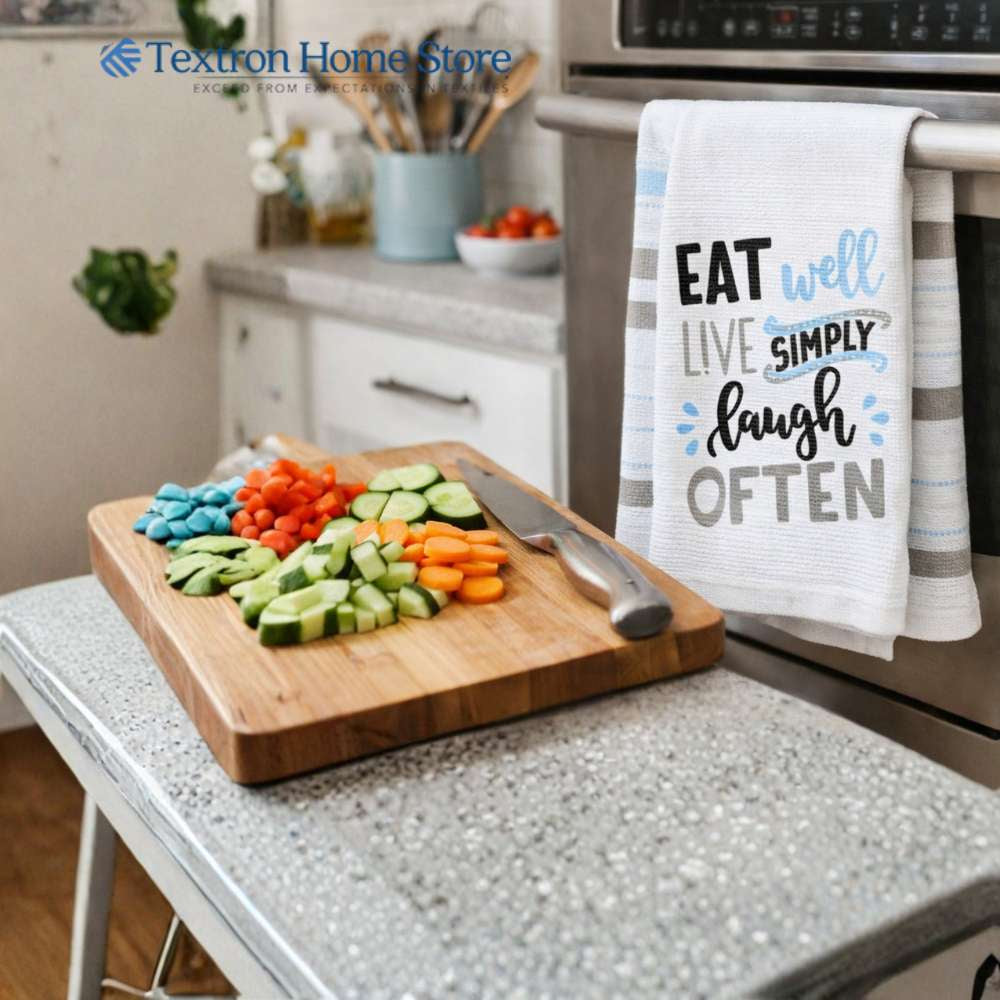 2 Pack Kitchen Towel Eat Well