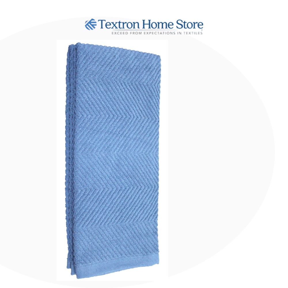 2-Pack Chevron Kitchen Towels – Soft & Absorbent
