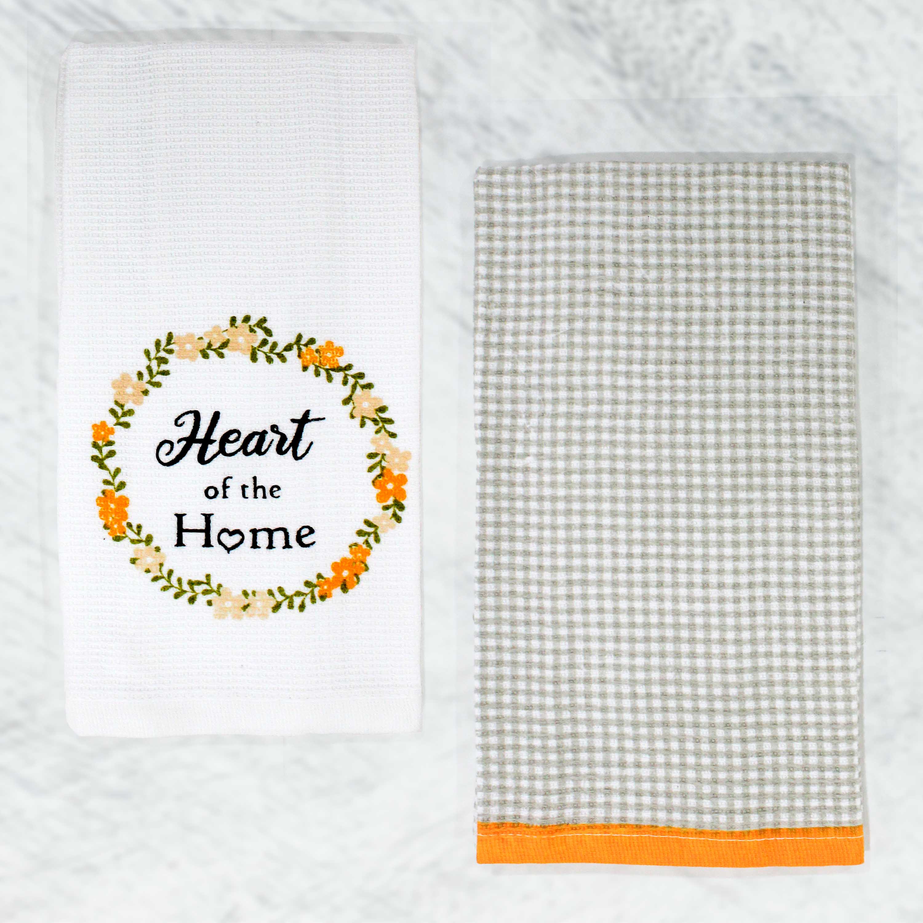 2 Pack Kitchen Towel Heart of the Home