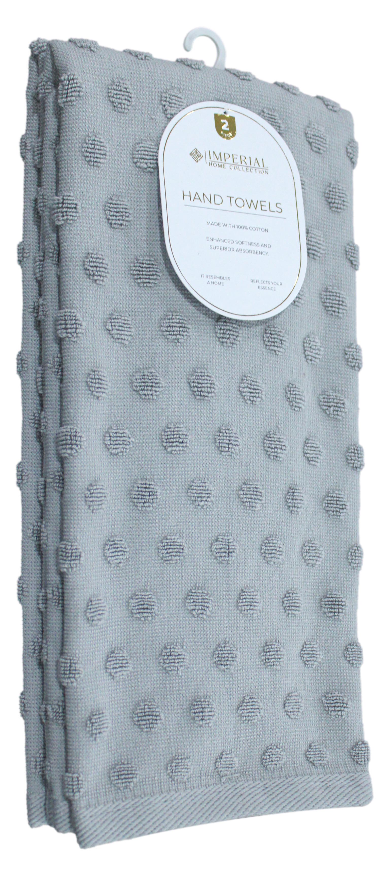 2-pack Polka Dot Hand Towels
