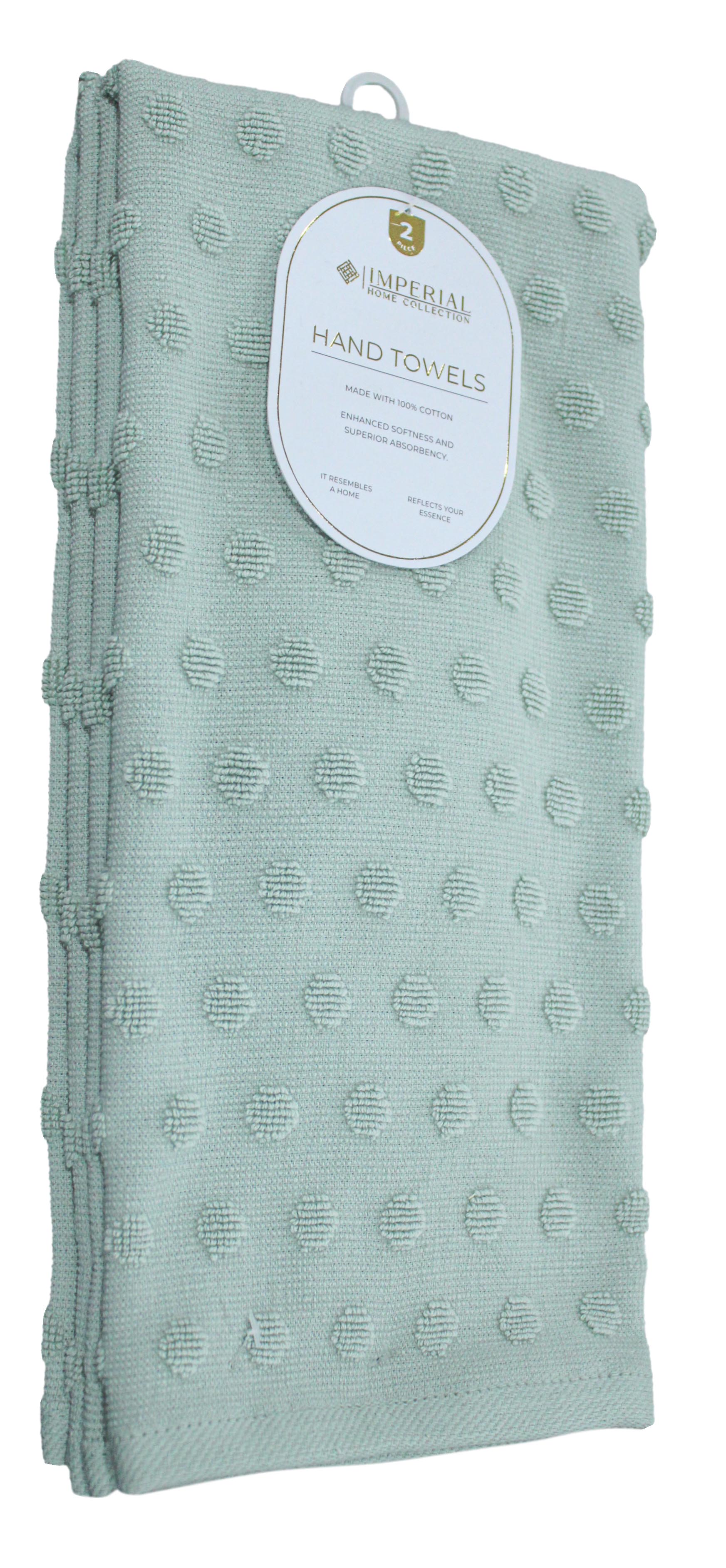 2-pack Polka Dot Hand Towels