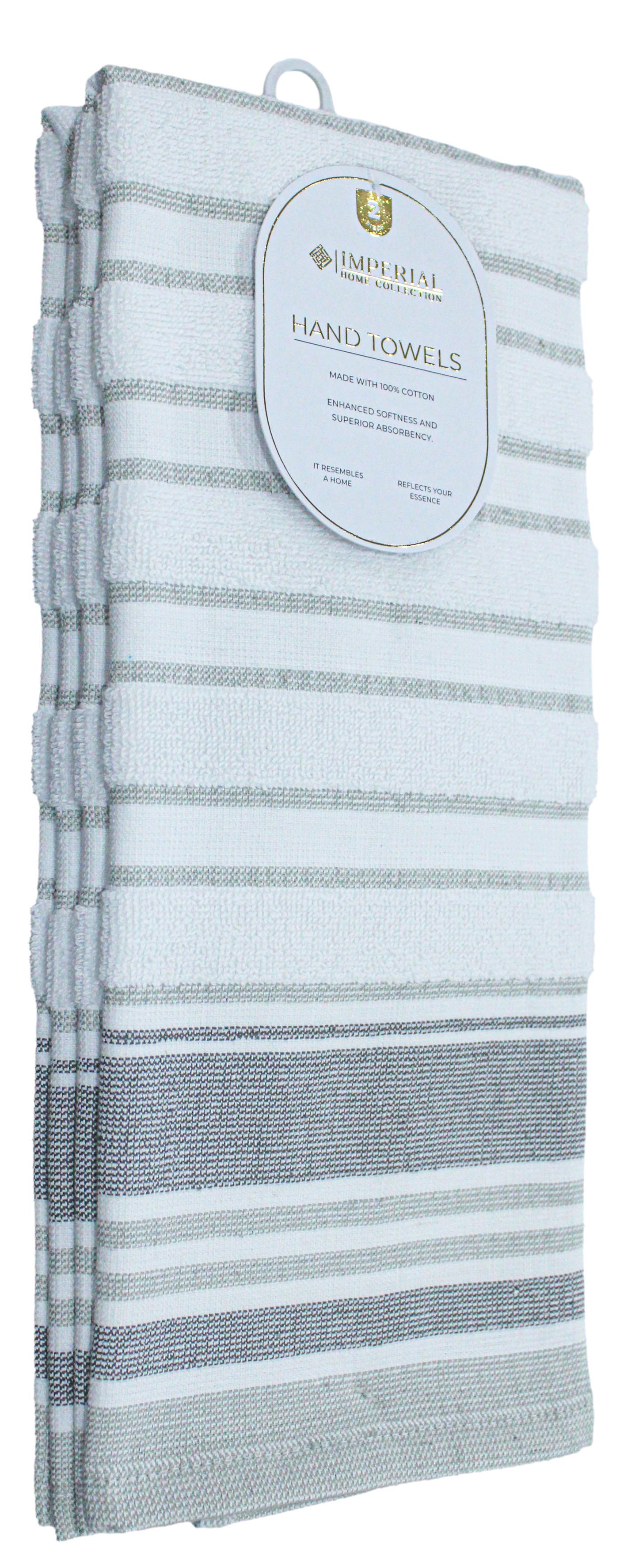 2-pack Yarn Dyed Hand Towels
