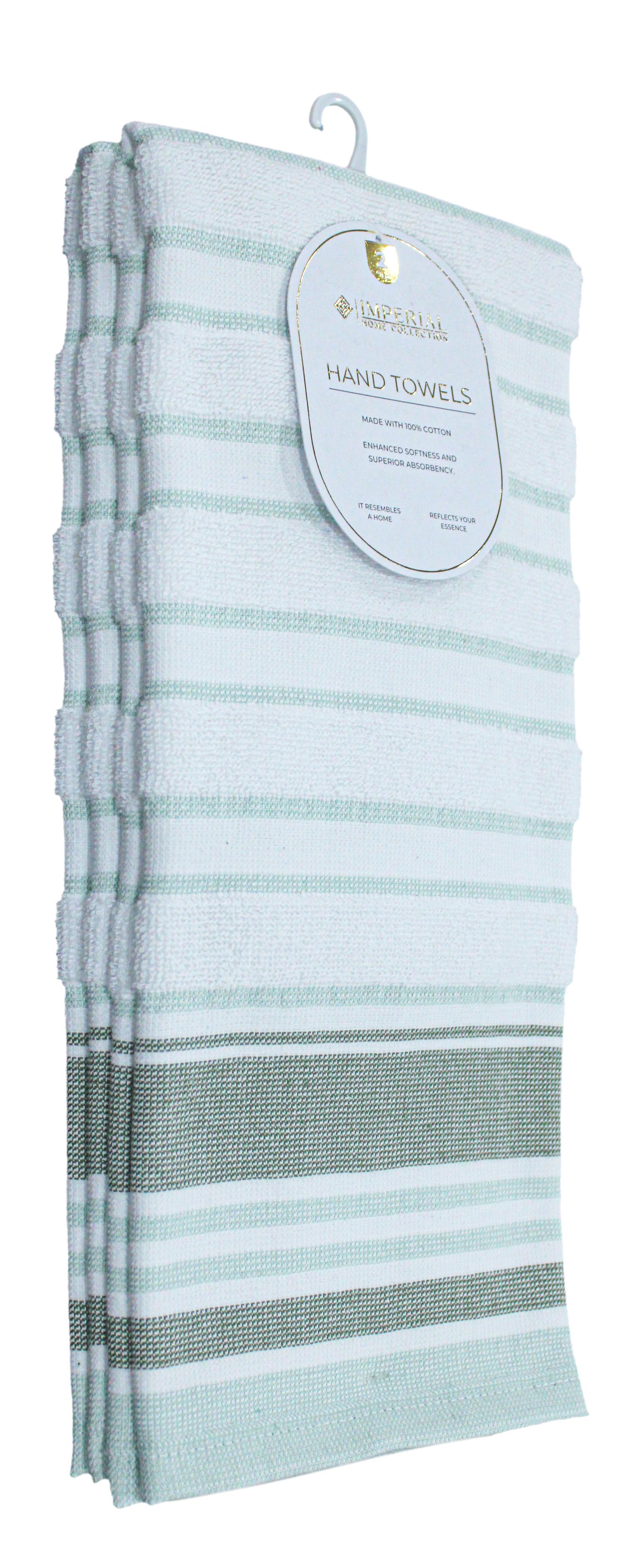 2-pack Yarn Dyed Hand Towels
