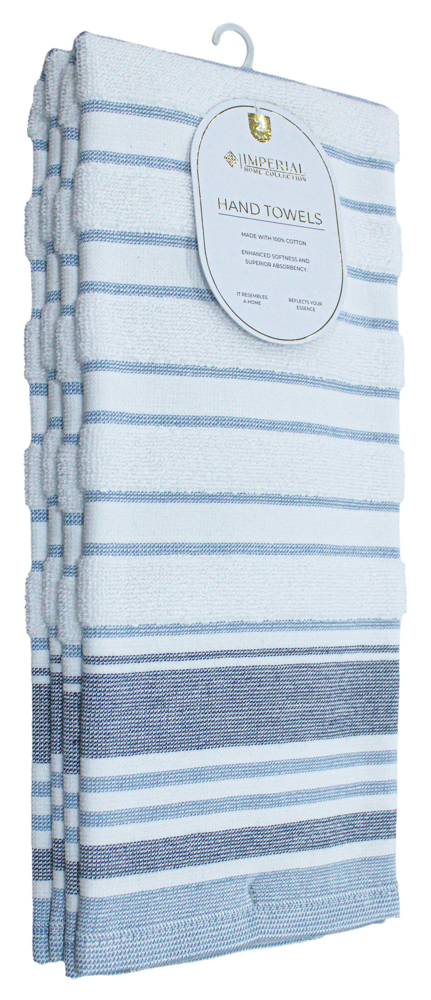2-pack Yarn Dyed Hand Towels
