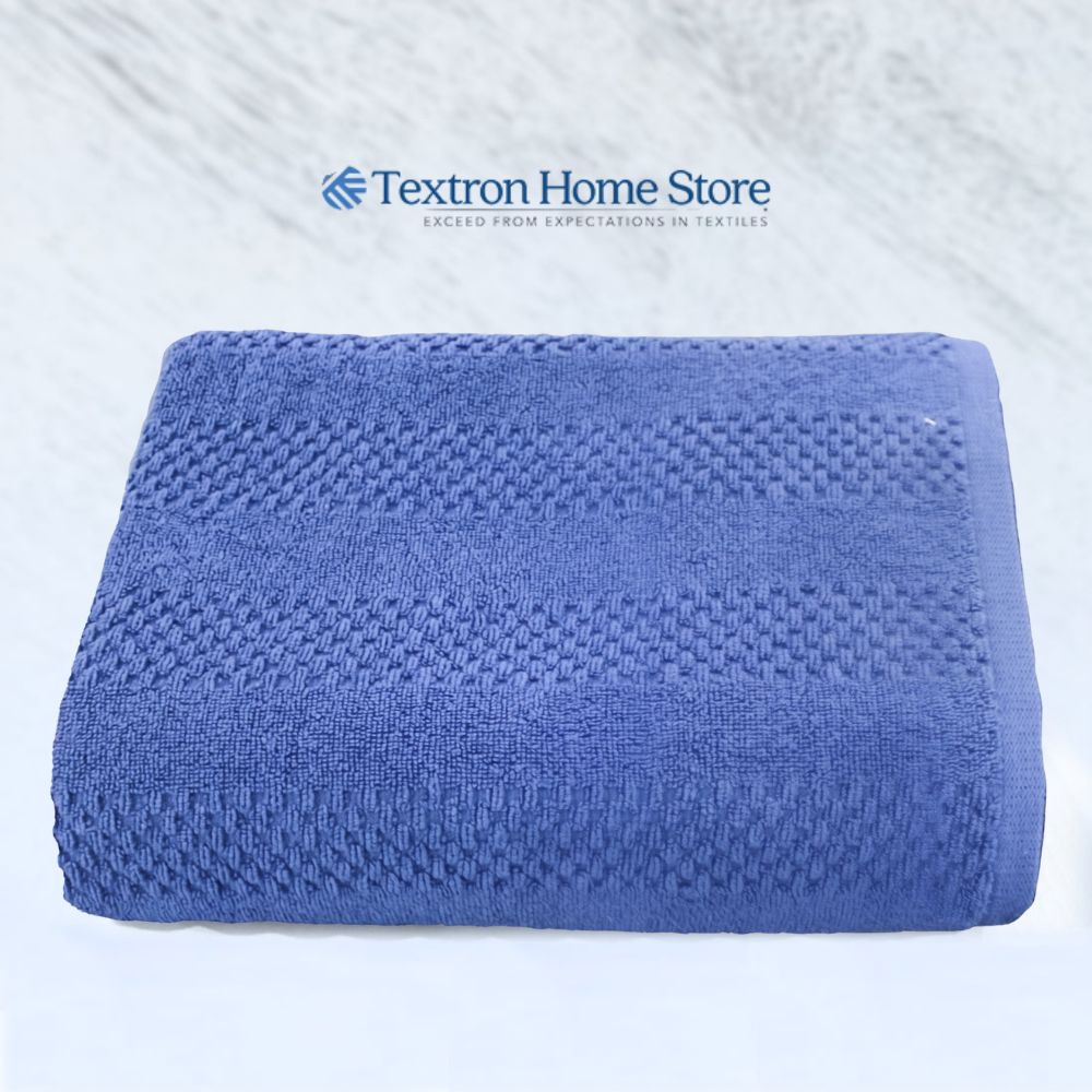 Luxury 20/2 Low Twist Navy Bath Towel