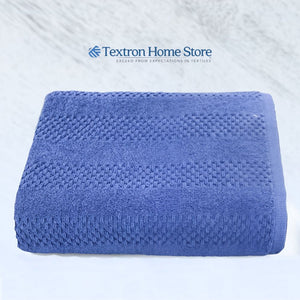 Luxury 20/2 Low Twist Navy Bath Towel