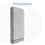 2-Pack Jacquard Kitchen Towels – 100% Cotton, Soft & Absorbent
