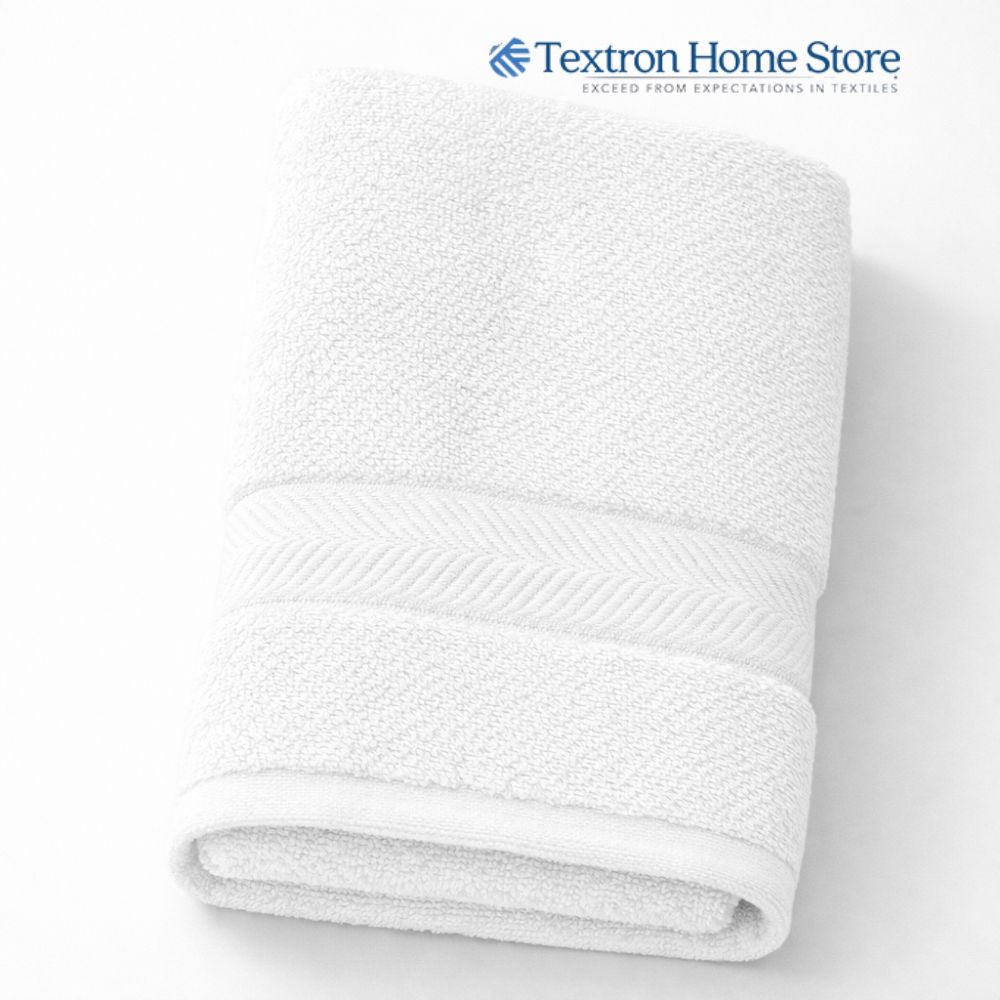 Zero Twist Bath Towel – White | Hotel-Luxury Softness