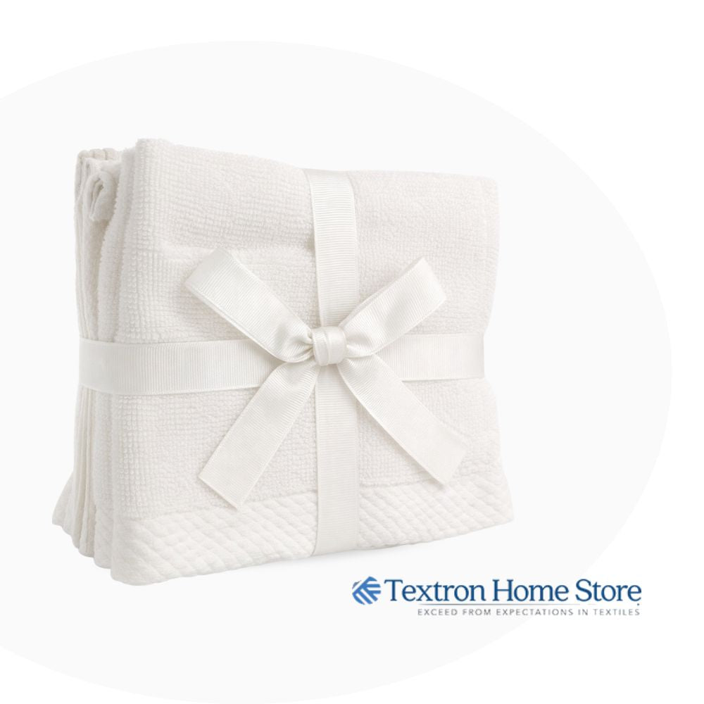 4-Pack Wash Cloths / Dish Cloths – 100% Cotton Zero Twist